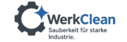 werkclean logo mit glänzendem zahnrad